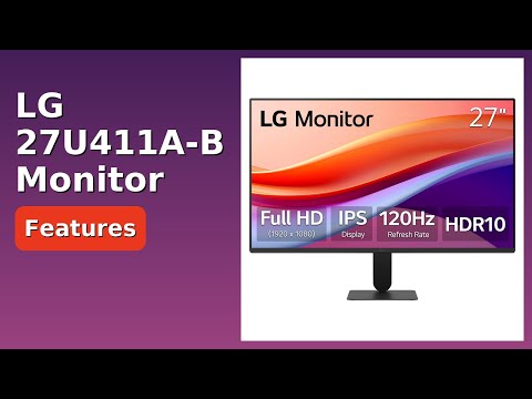 REVIEW (2026): LG 27U411A-B Monitor. Features.