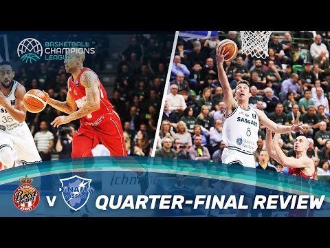 Quarter-Finals Review | AS Monaco (FRA) v Dinamo Sassari (ITA) - Basketball Champions League