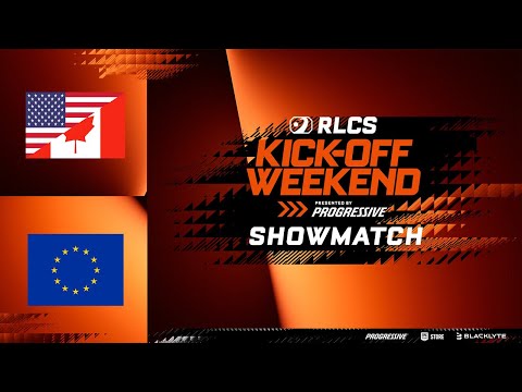 SHOWMATCH! Team EU vs Team NA - Official Highlights - RLCS Kick-Off Weekend 2026