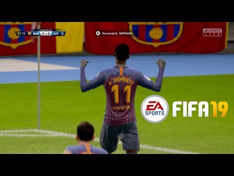 FIFA 19 ROAD TO DIVISION 1 PART 49 - BARCELONA VS JUVENTUS - FIFA 19 Online Seasons Gameplay