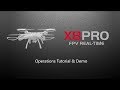 Syma FPV Drone X8 PRO  Operations Tutorial