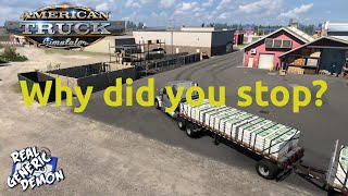 American Truck Simulator - Ep54: Why did you stop?