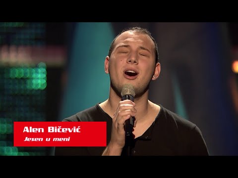 Alen Bičević: "Jesen u meni" - The Voice of Croatia - Season1 - Blind Auditions5