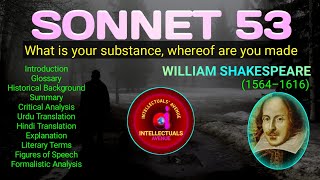 Sonnet 53 What is your substance, whereof are you made by William Shakespeare