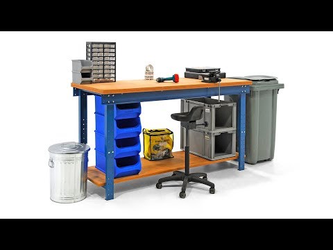Workbench workbench extension adjustable in height without shelve