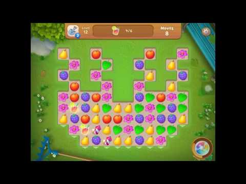 Gardenscapes - New Acres Level 12 Gameplay Solution