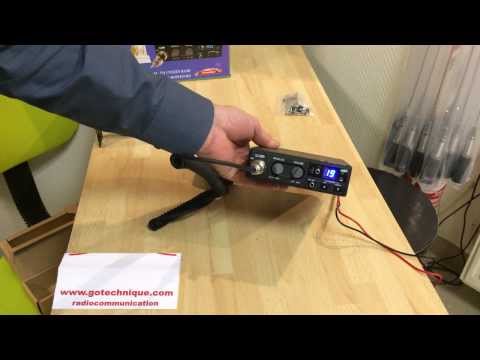 CRT S-Mini CB Radio AM FM Presentation GoTechnique