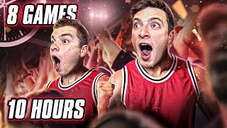 8 Games in 10 Hours Challenge | MSG & Barclays Center Tour