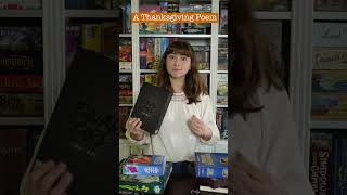A Board Game Thanksgiving Poem #shorts #thanksgiving #boardgames