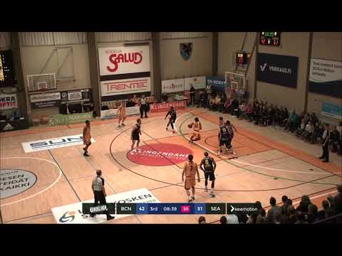 BC Nokia vs. Helsinki Seagulls | Highlights | 5.12.2017