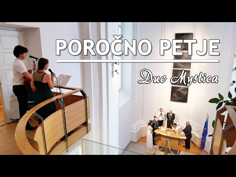 Duo Mystica - Kot nekdo, ki imel me bo rad | poročno petje 💗💍