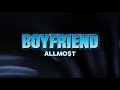 ALLMO T Boyfriend Official Lyric Visualizer