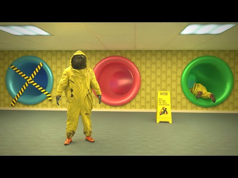 The Backrooms' Water Slide: A Thrilling Adventure