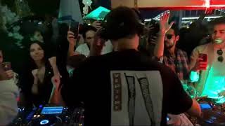 Chez Mila club in Paris outdoor live dj mix