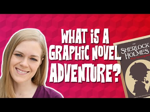 Solve A Mystery in this Sherlock Graphic Novel Adventure Book