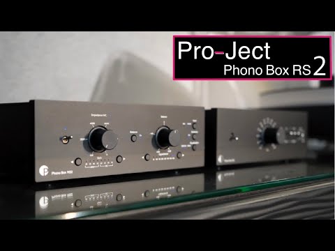 Pro ject Phono Box RS2 AND RS phono stage