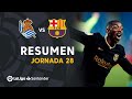 Resumen de Real Sociedad vs FC Barcelona (1-6)