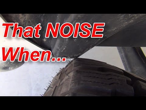 How to Fix Tire Rub on a Truck