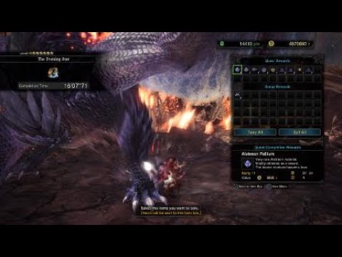 MHW: Alatreon Insect Glaive Solo  - 16'07