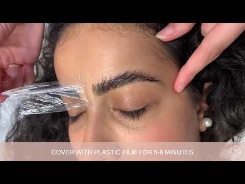 Perfect Eyelash Brow Lamination - Tutorial
