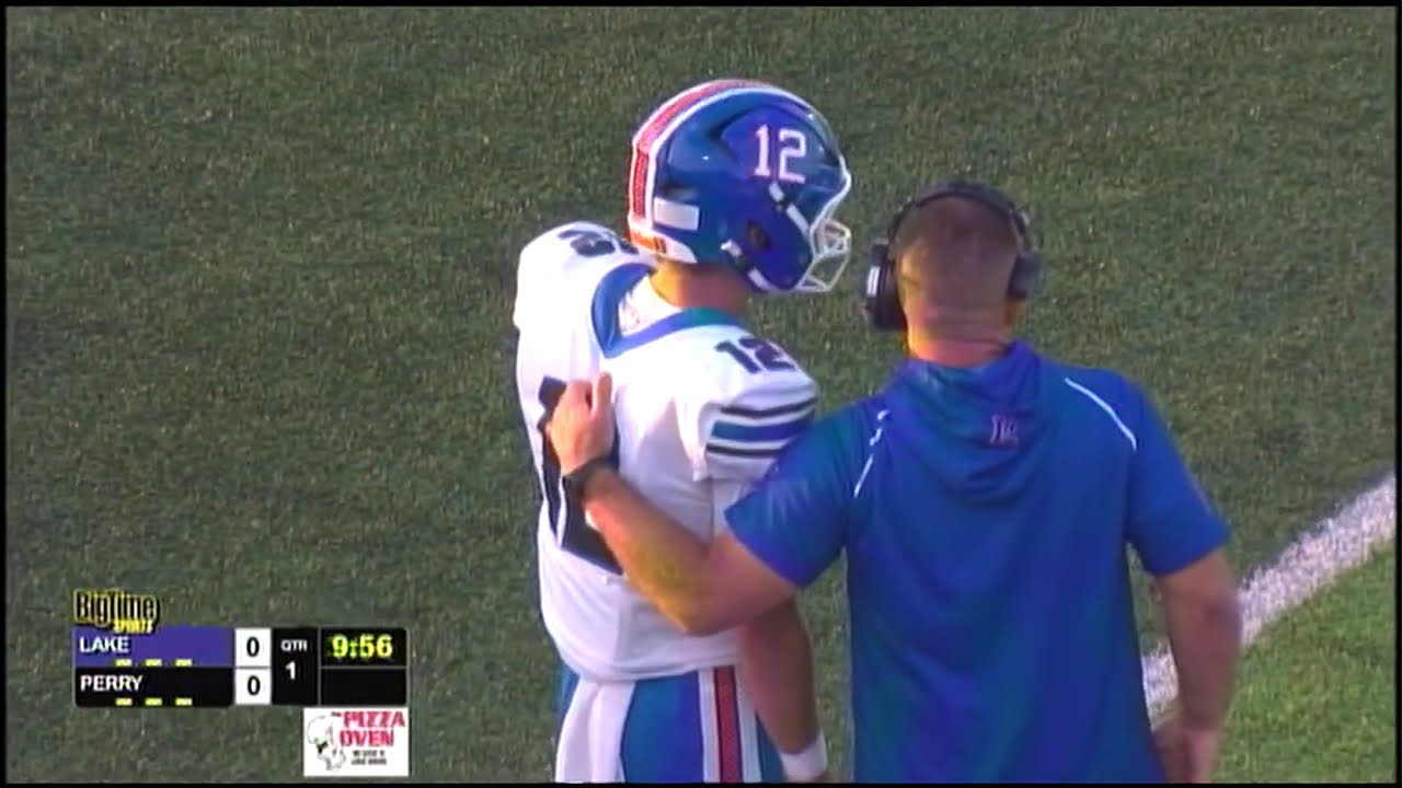 Lake Blue Streaks vs Perry Panthers (Part 1) | High School Football | BTS Game of the Week