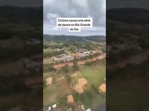 CICLONE EXTRATROPICAL | CAUSA MORTES NO RIO GRANDE DO SUL #ciclone #riograndedosul