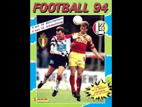 STICKERS PANINI BELGIUM CHAMPIONSHIP 1994 CERCLE BRUGGE
