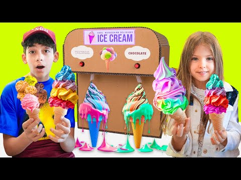 Jason Works a Real Job at the Ice Cream Shop!