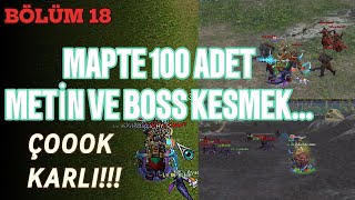 Miniaturka - MAPTE 100 METİN VE BOSS KESMEK ÇOK KARLI!!!!Metin2TR Ruby Lucifer #18 #metin2 #metin2tr #metin2far