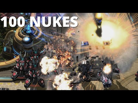 Trying To Beat a GRANDMASTER Terran With NUKES - Ghosts to Grandmaster