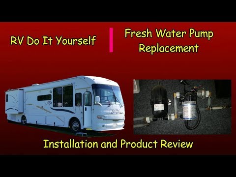 RV DIY  -  Shurflo RV Fresh Water Pump Replacement