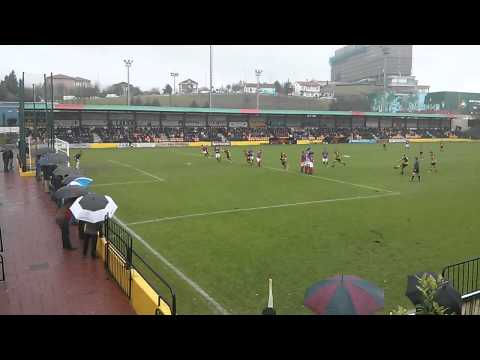 Portugalete 1-1 Sodupe. Ocasión de gol