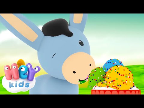 A Mi Burro Le Duele La Cabeza! | Cancion infantil para bailar - HeyKids