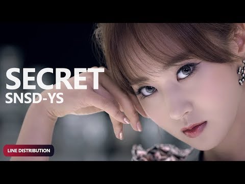 YURI x SEOHYUN - Secret (Line Distribution) | TheSeverus
