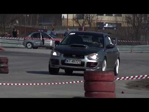 Jacek Przeźdiak - Subaru Impreza STi - SuperOES III Runda Tor Kielce 17-03-2012