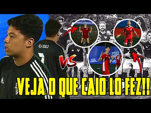CAIO LO VS TEAM DO JUNINHO NO SUPERCLASSICO DESIMPEDIDOS!!! JOGOU MUITOO - (Deu 2 Assistênçia)