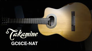 Video thumbnail for Takamine GC6CE NAT Electro Classical by Jon is just TOO LouD!!