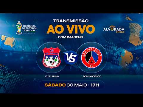 10 de Junho X Dom Inocêncio - Campeonato Regional de Futebol Amador de São João do Piauí