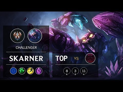 Skarner Top vs Ornn - EUW Challenger Patch 9.24
