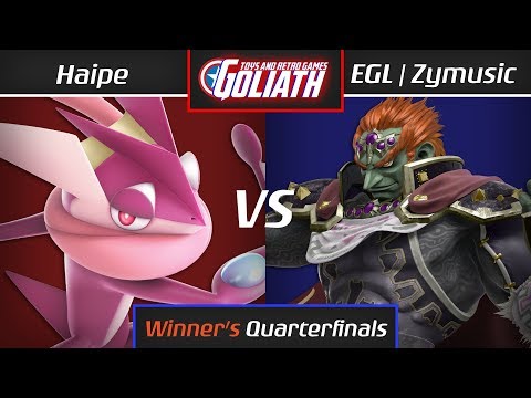 EGL | Zymusic (Ganondorf) vs Haipe (Greninja) - Winners Quarters - Goliath Toys and Retro Games 21