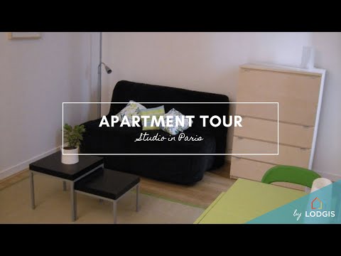 Apartment Tour // Furnished  25m2 in Paris – Ref : 1028717