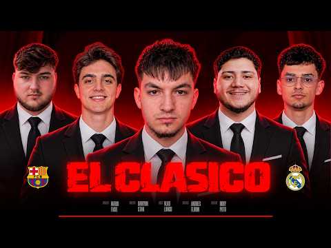 LIVE BARCELONA - REAL MADRID cu MARIO FASIE, ROBYPOTO, DAMYAN, ANDRES si LUNGU | ELCLASSICO 🔵🔴