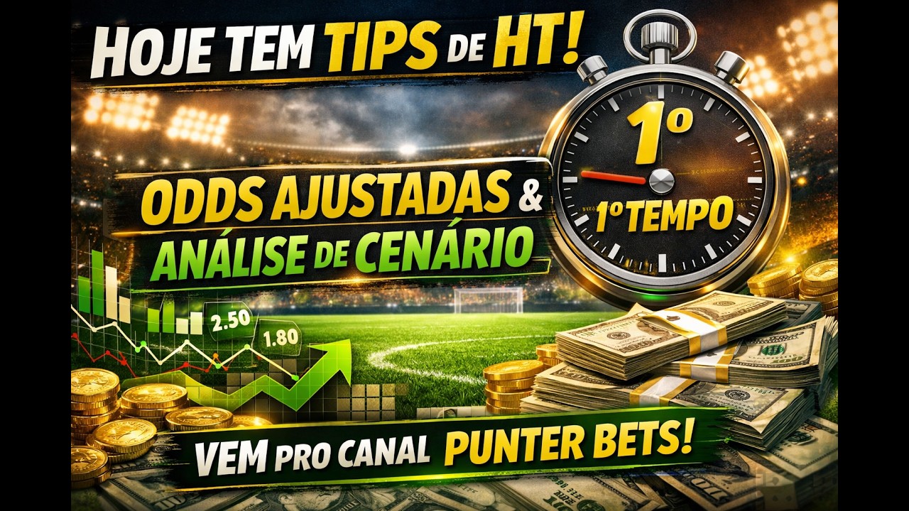 👉 HOJE TEM TIPS DE HT NA PUNTER BETS!