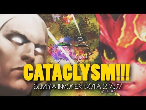 Sumiya Invoker 7.07 Dota 2 - CATACLYSM!!! - How To Counter DARK WILLOW? - Dota 2 7.07