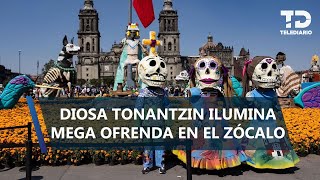 Inauguran Mega Ofrenda 2025 dedicada a Tonantzin en el Zócalo CdMx