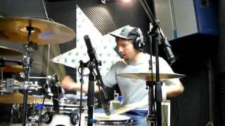 Frederik Schatteman studio drumming