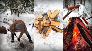 Cold and Crisp | Winter Bushcrafting