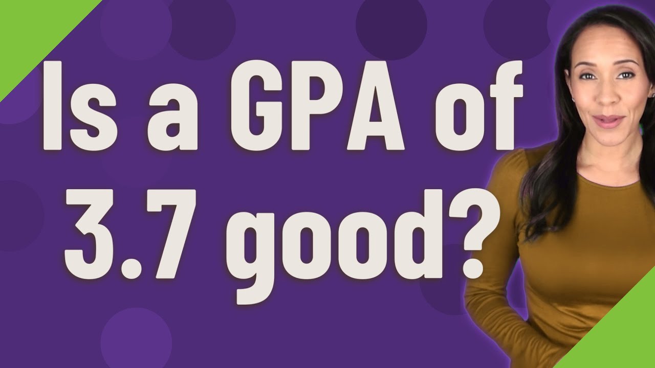 Is a 3.7 GPA good for med school?