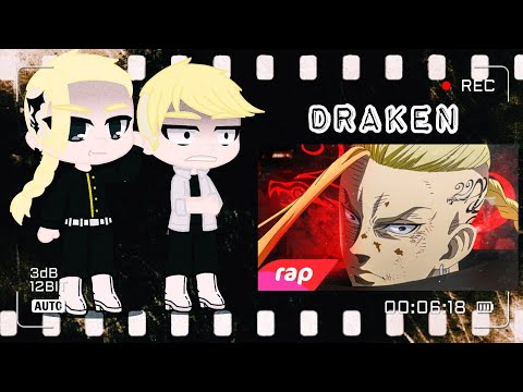Tokyo Revengers react ao RAP: Rap do Draken (7mz) | Kaka-kun |