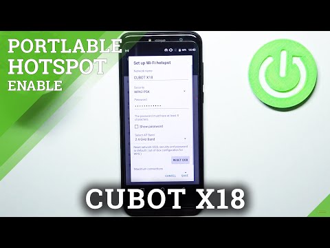 How to Create Mobile Hotspot in CUBOT X18 – Share Wi-Fi